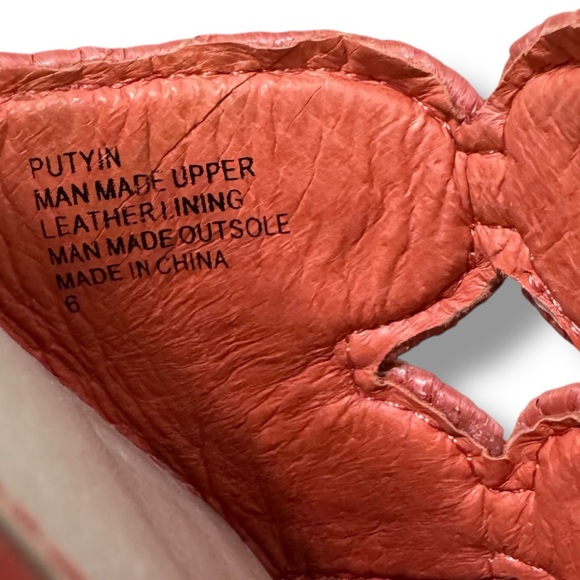 Birdies The Kiwi Raffia Slide Sandals Terracotta Women’s Size 6 - Picture 9 of 9